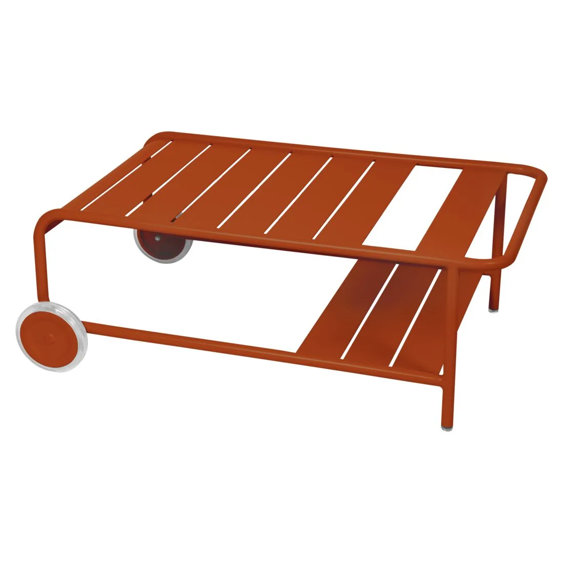 Fermob LUXEMBOURG TABLE BASSE A ROUES 105X72